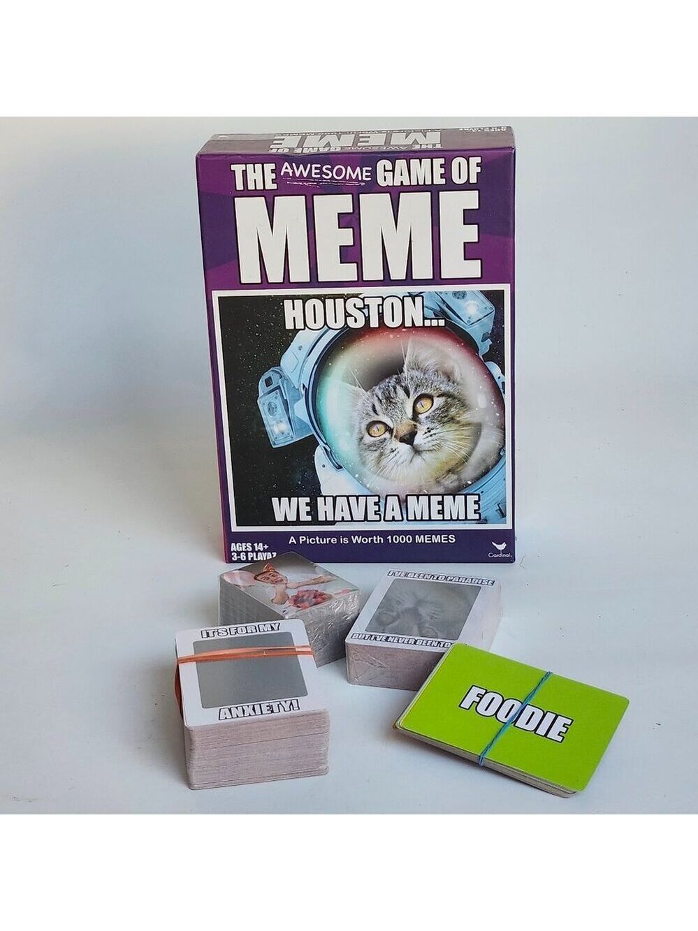 Cardinal Games The Awesome Game of Meme Card Game - Ages 14+ | 3-6 players - Picture 2 of 7